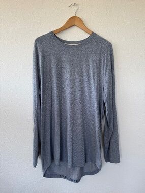 lululemon Mens Light Blue License to Train Long Sleeve T Shirt Drysense Size XL